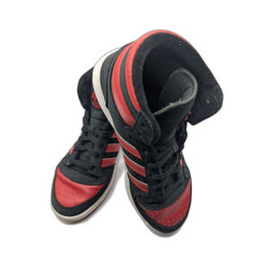 Adidas Originals Top Ten RB High GS "Black Scarlet Red" Retro Sneakers Men's 7